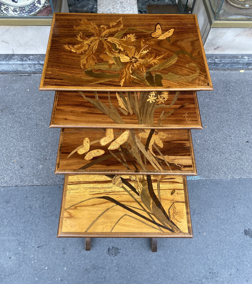 Tables Gigognes Emile Gallé-photo-1