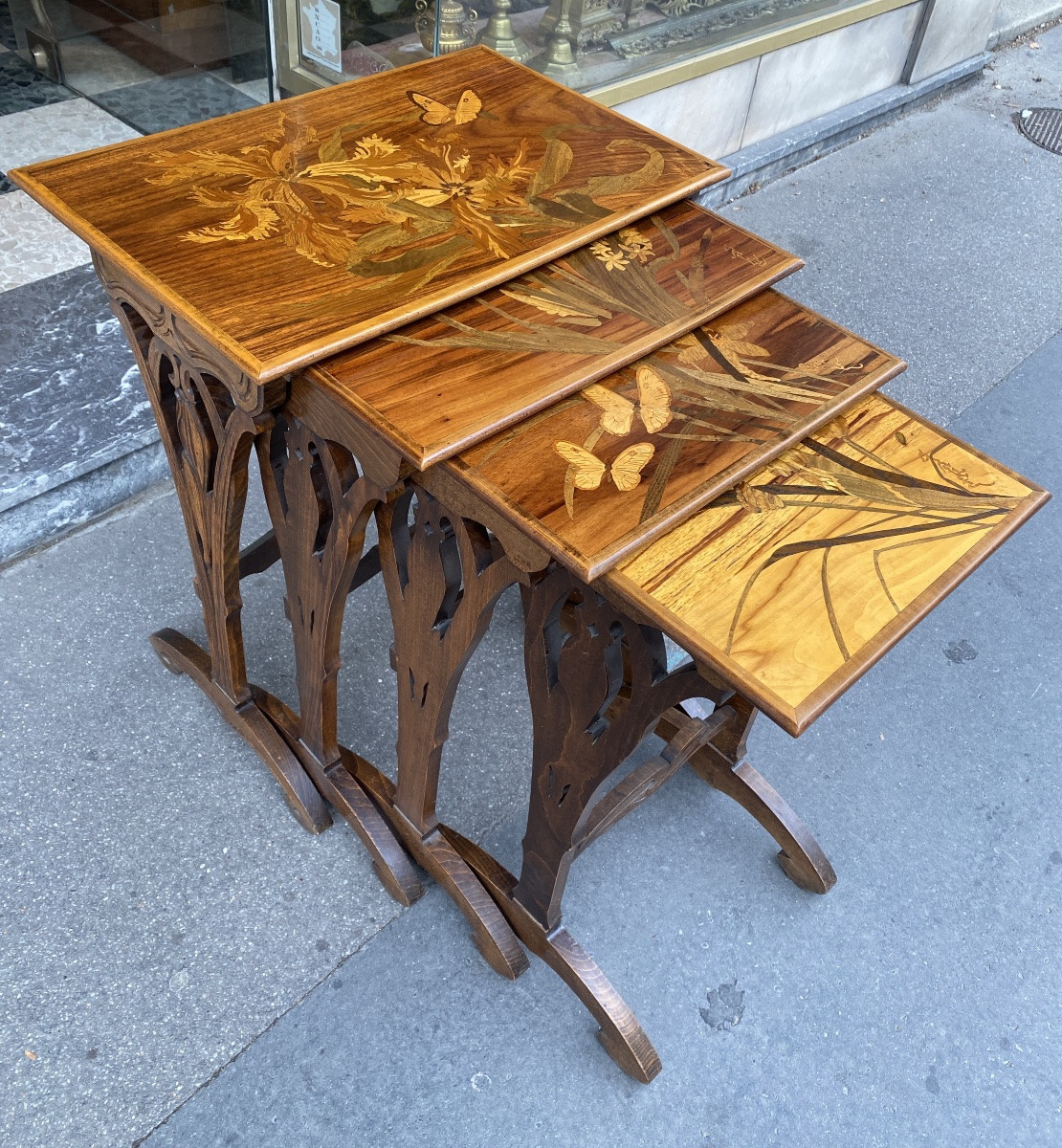 Tables Gigognes Emile Gallé-photo-2