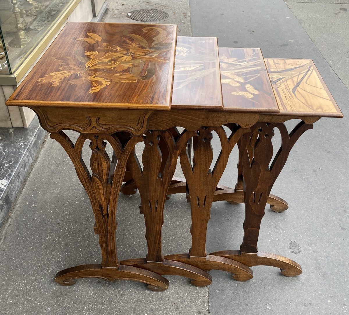Tables Gigognes Emile Gallé-photo-3