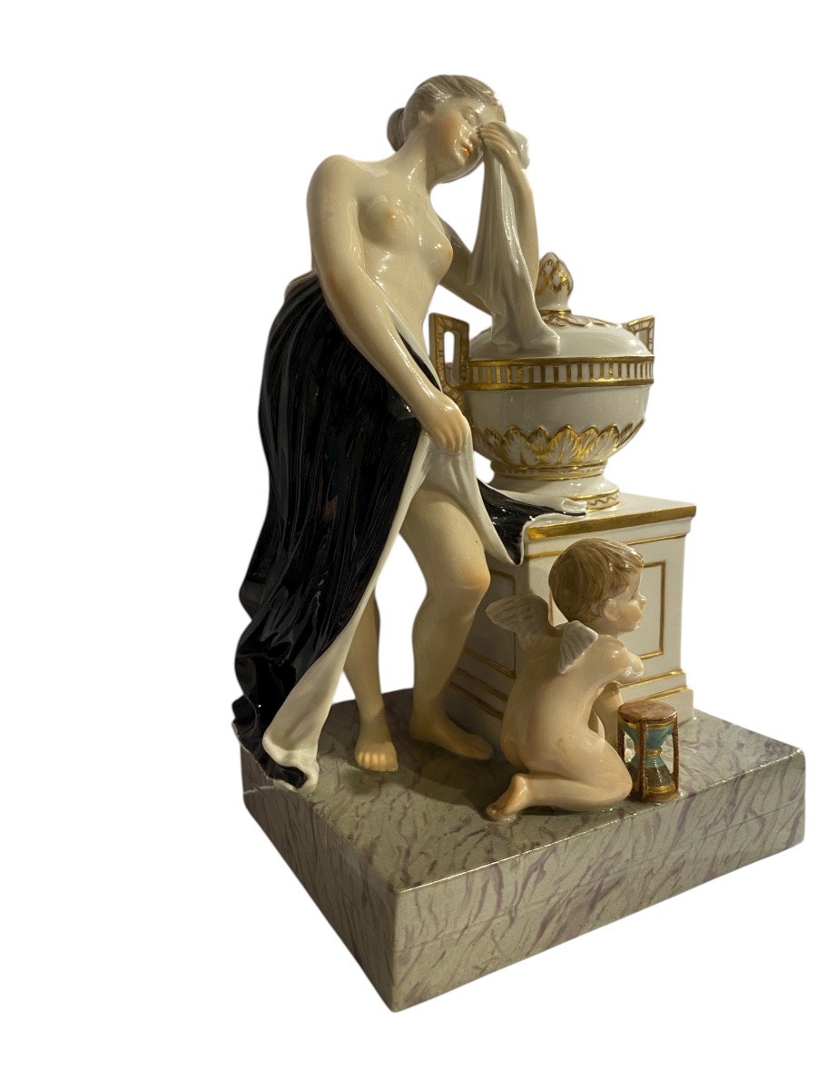 Allégorie du temps, Manufacture Royal Copenhague-photo-3