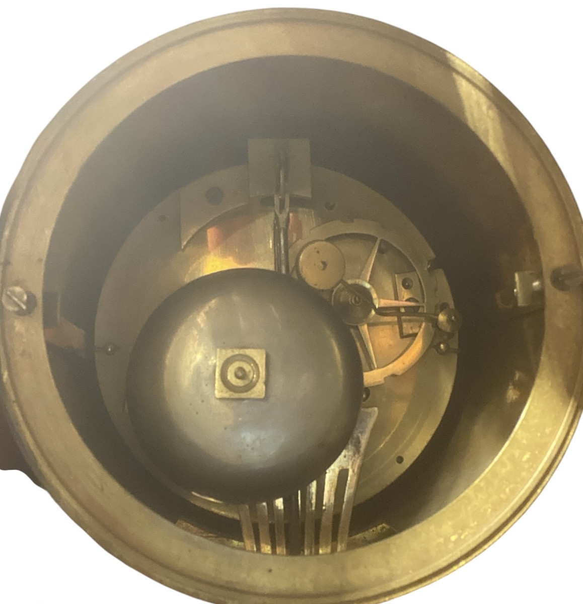 Large Portico Clock From The Restoration Period -photo-4