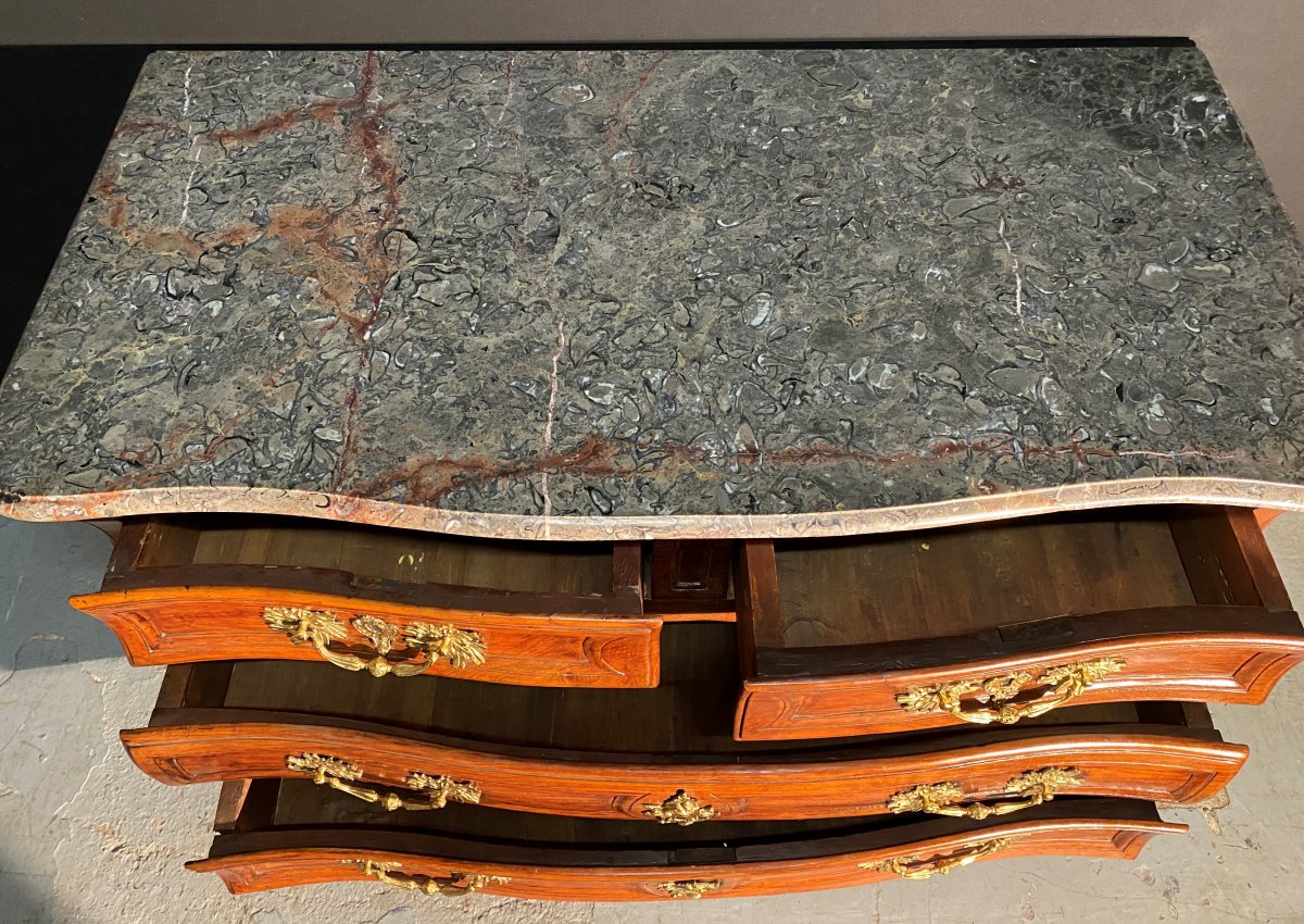 Curved Dresser In Walnut XVIII From-photo-4