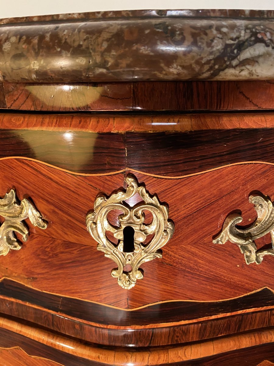 Commode Sauteuse Louis XV-photo-6