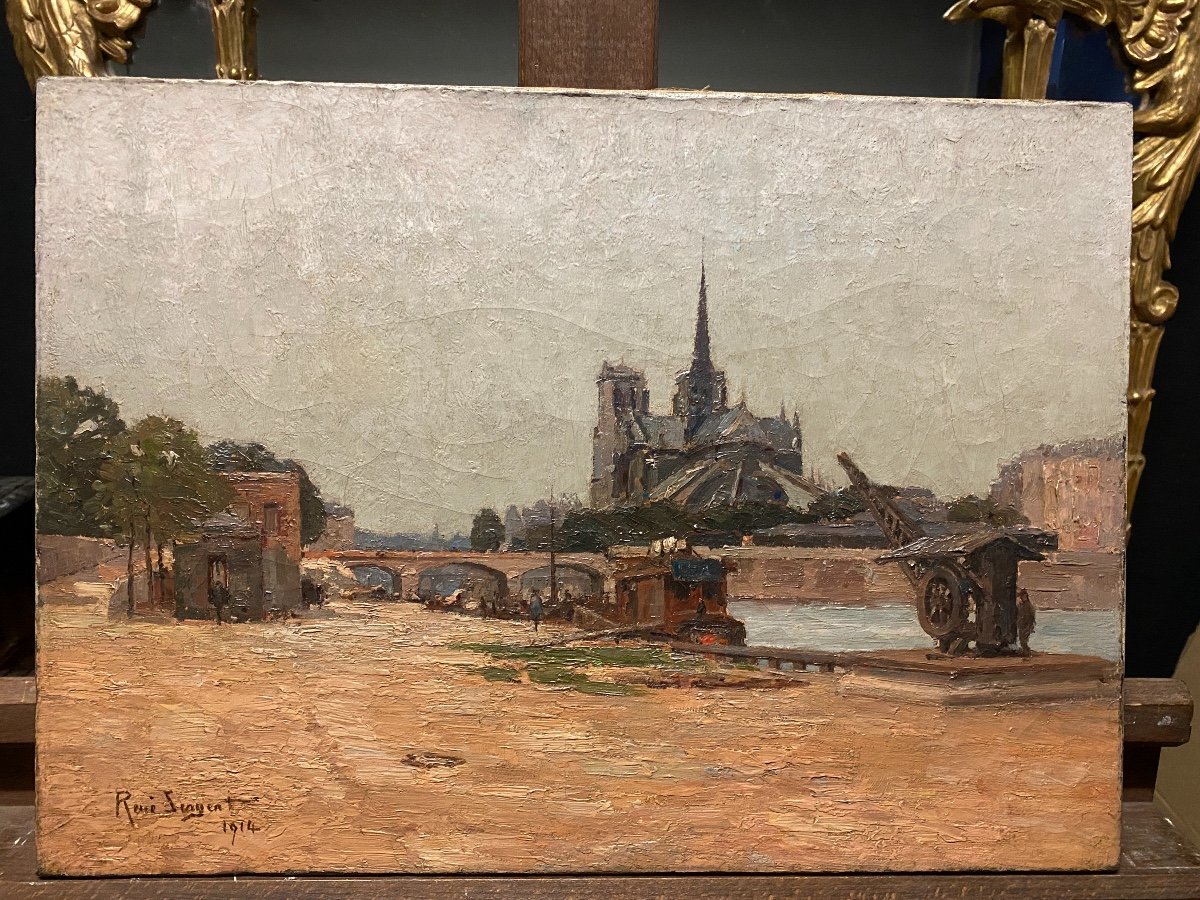 Notre Dame De Paris Painting