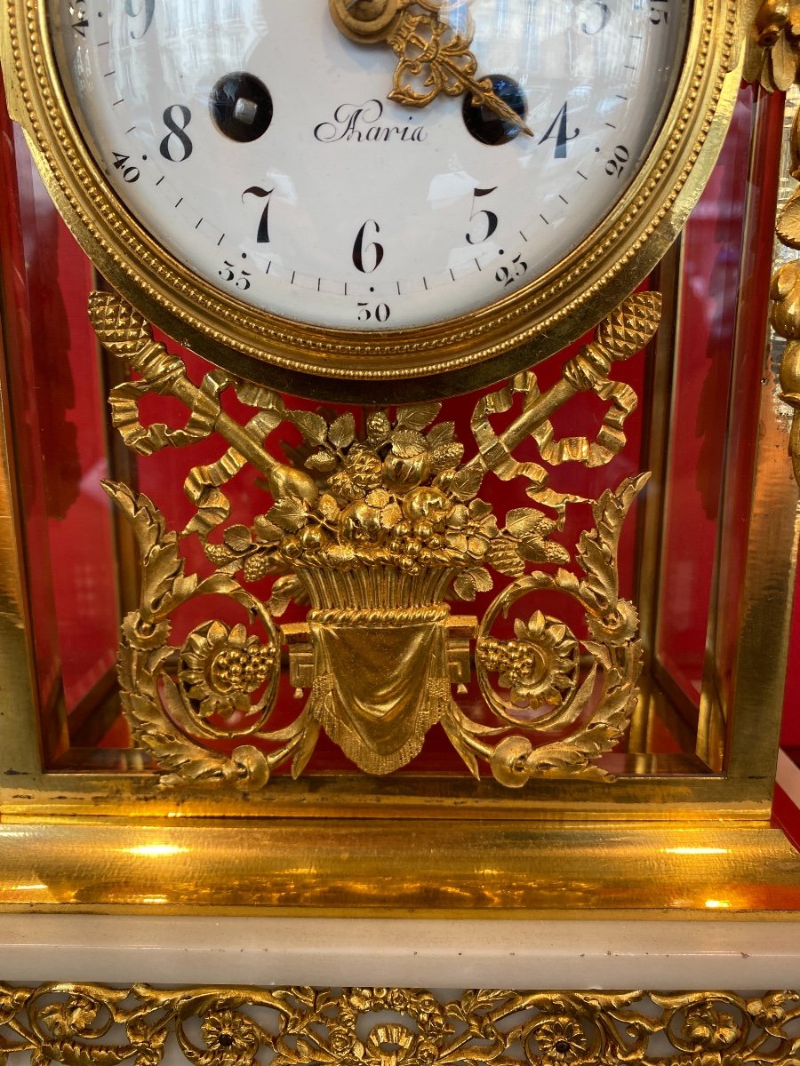 Louis XVI Cage Clock-photo-3