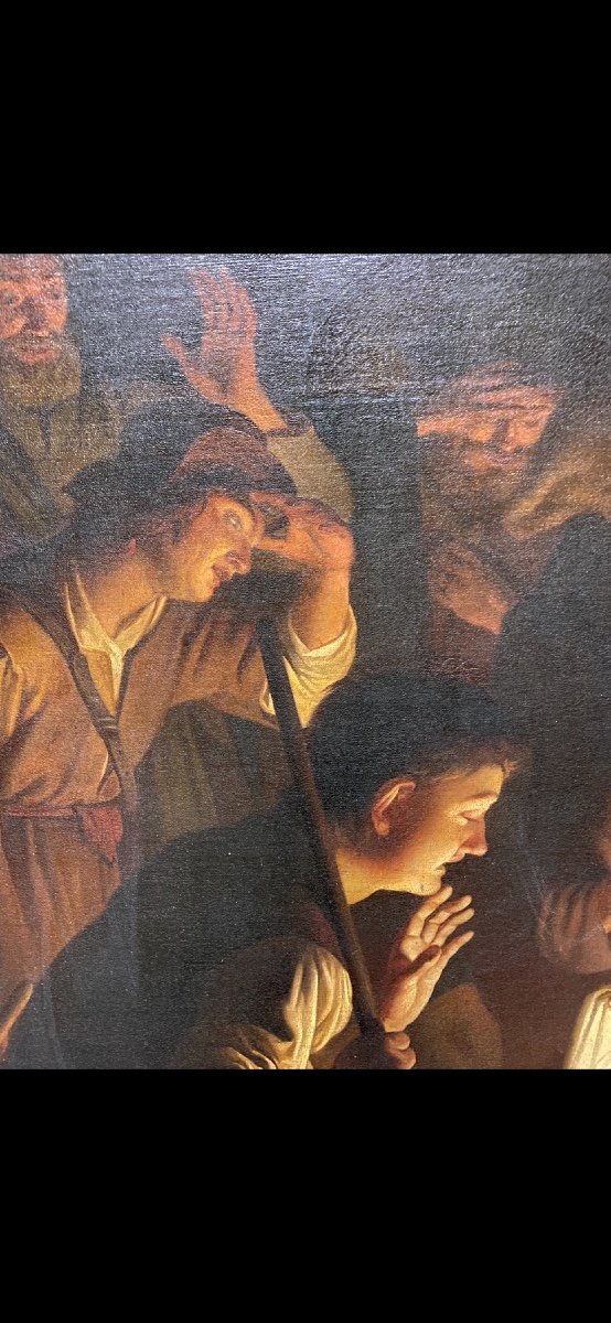 The Adoration Of The Shepherds Painting-photo-2