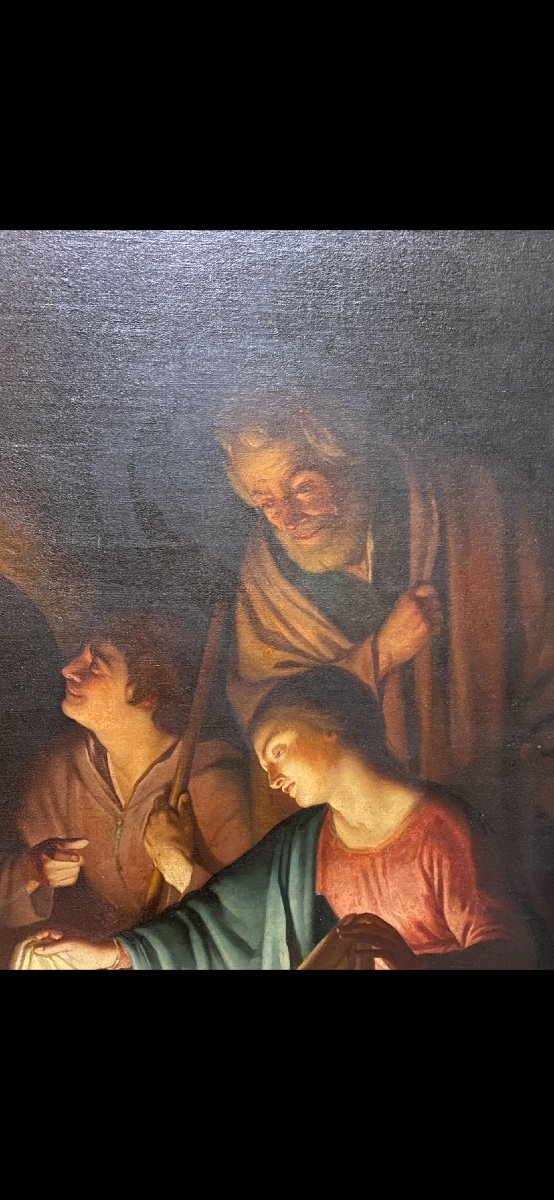 The Adoration Of The Shepherds Painting-photo-4