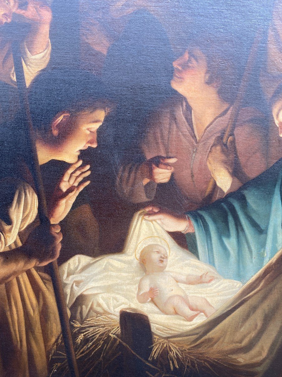 The Adoration Of The Shepherds Painting-photo-6