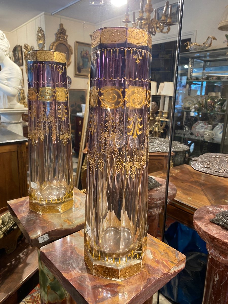 Vase en cristal de Baccarat 