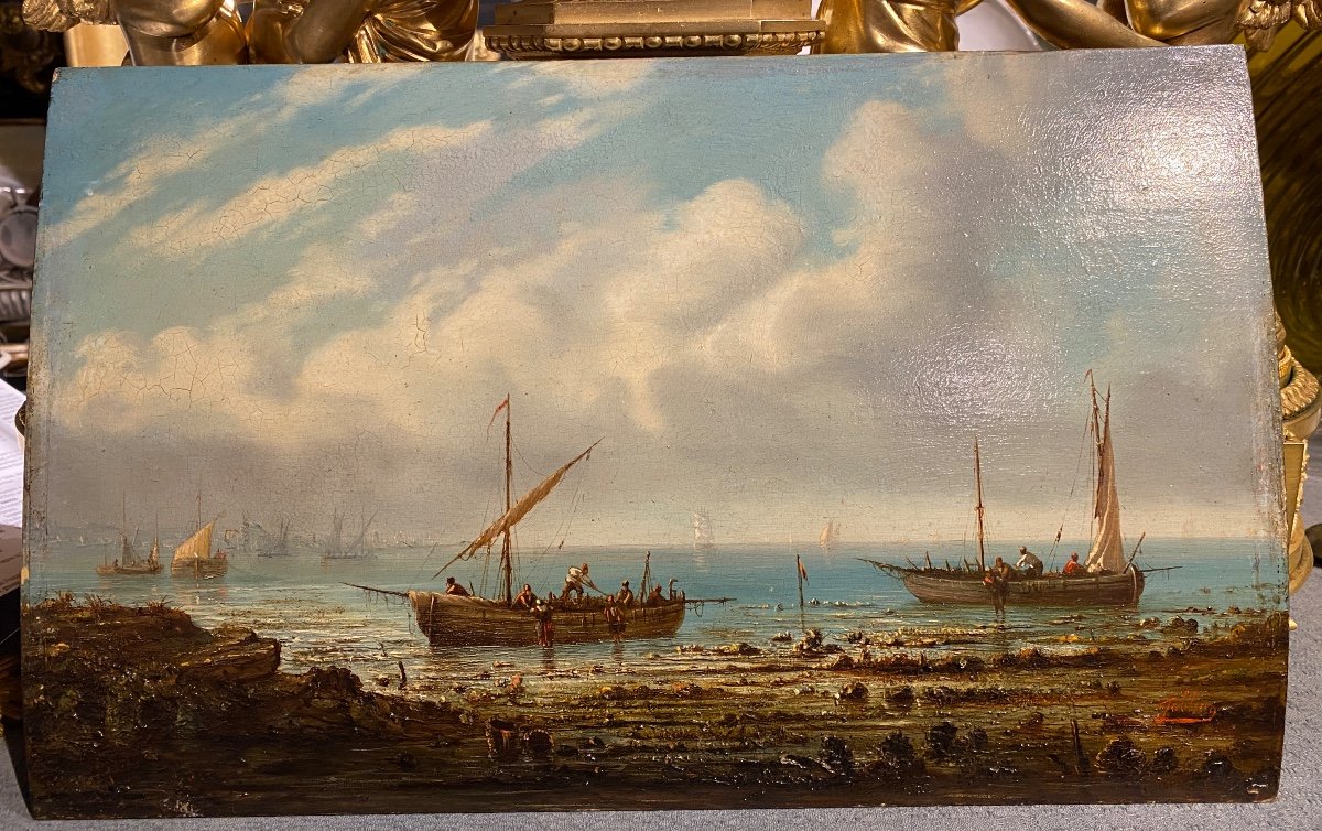 Marine Painting By Jobling