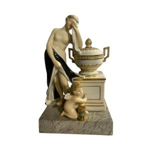 Allégorie du temps, Manufacture Royal Copenhague