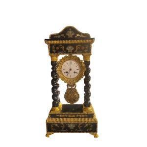 Pendule portique Napoleon III 