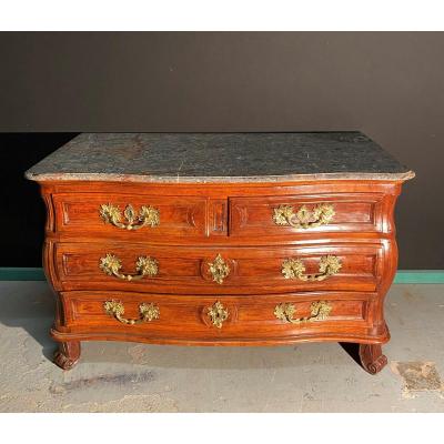 Curved Dresser In Walnut XVIII From