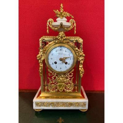 Louis XVI Cage Clock