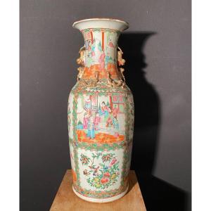 Grand Vase En Porcelaine De Chine 