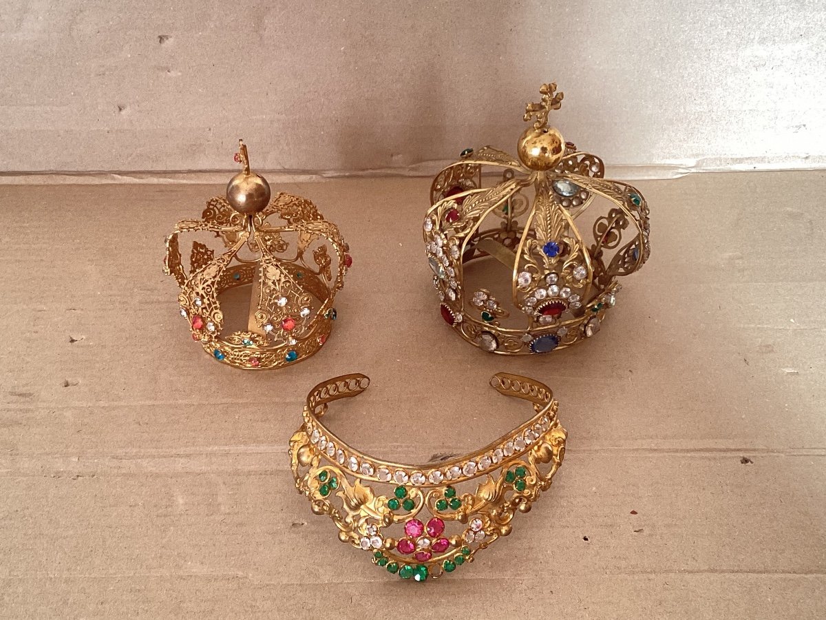 Important Lot Of Crowns-photo-3