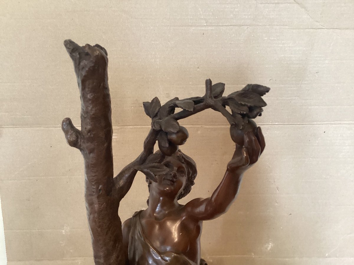 Signed Bronze Statue-photo-2