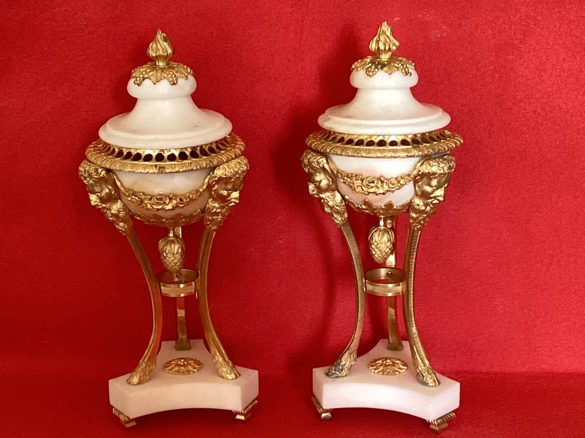 Pair Of Louis XVI Incense Burners