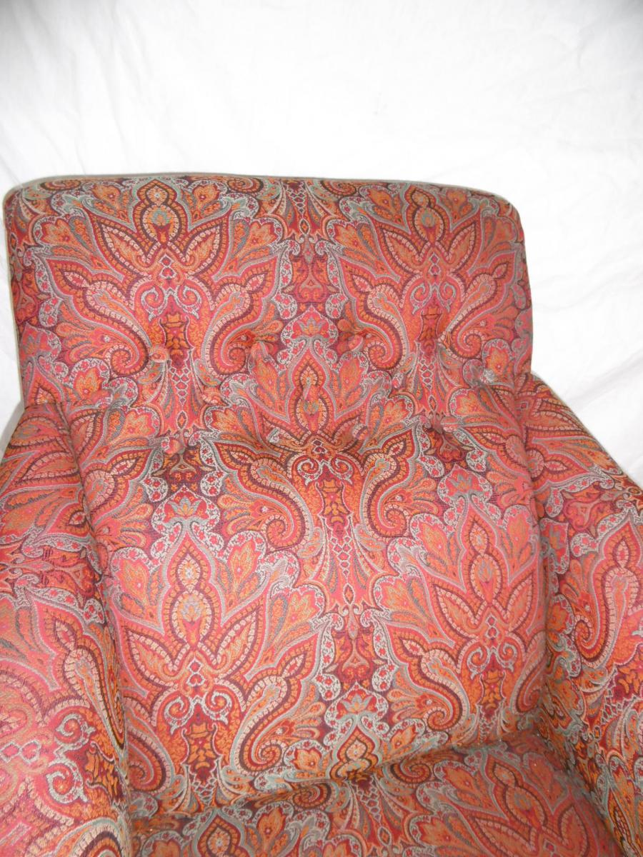 Rare Fauteuil à Manivelle 19ème-photo-4