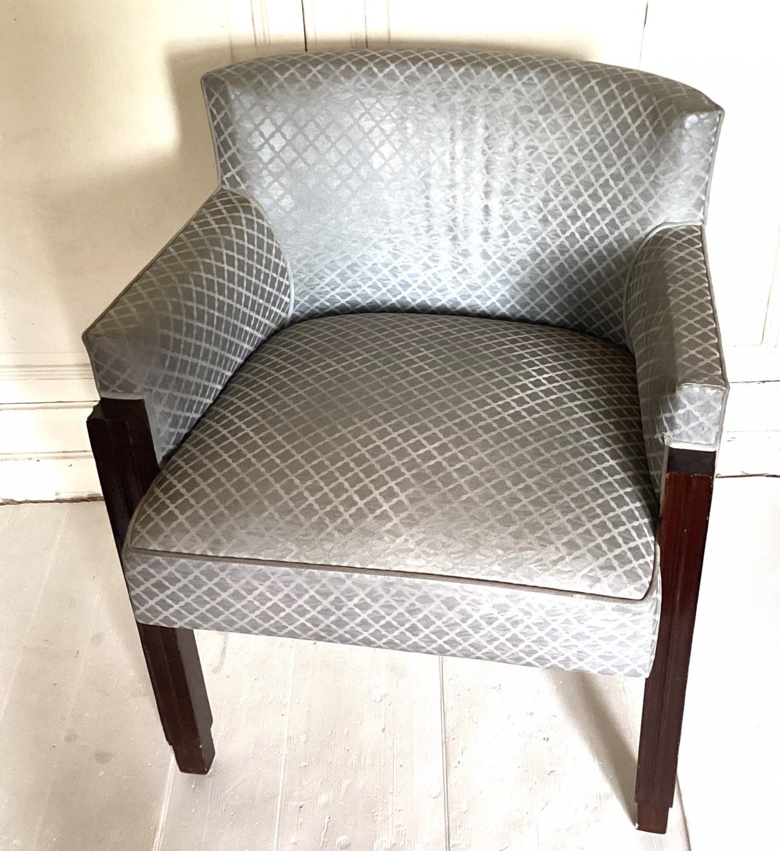 Pair Of Art Deco Armchairs-photo-1