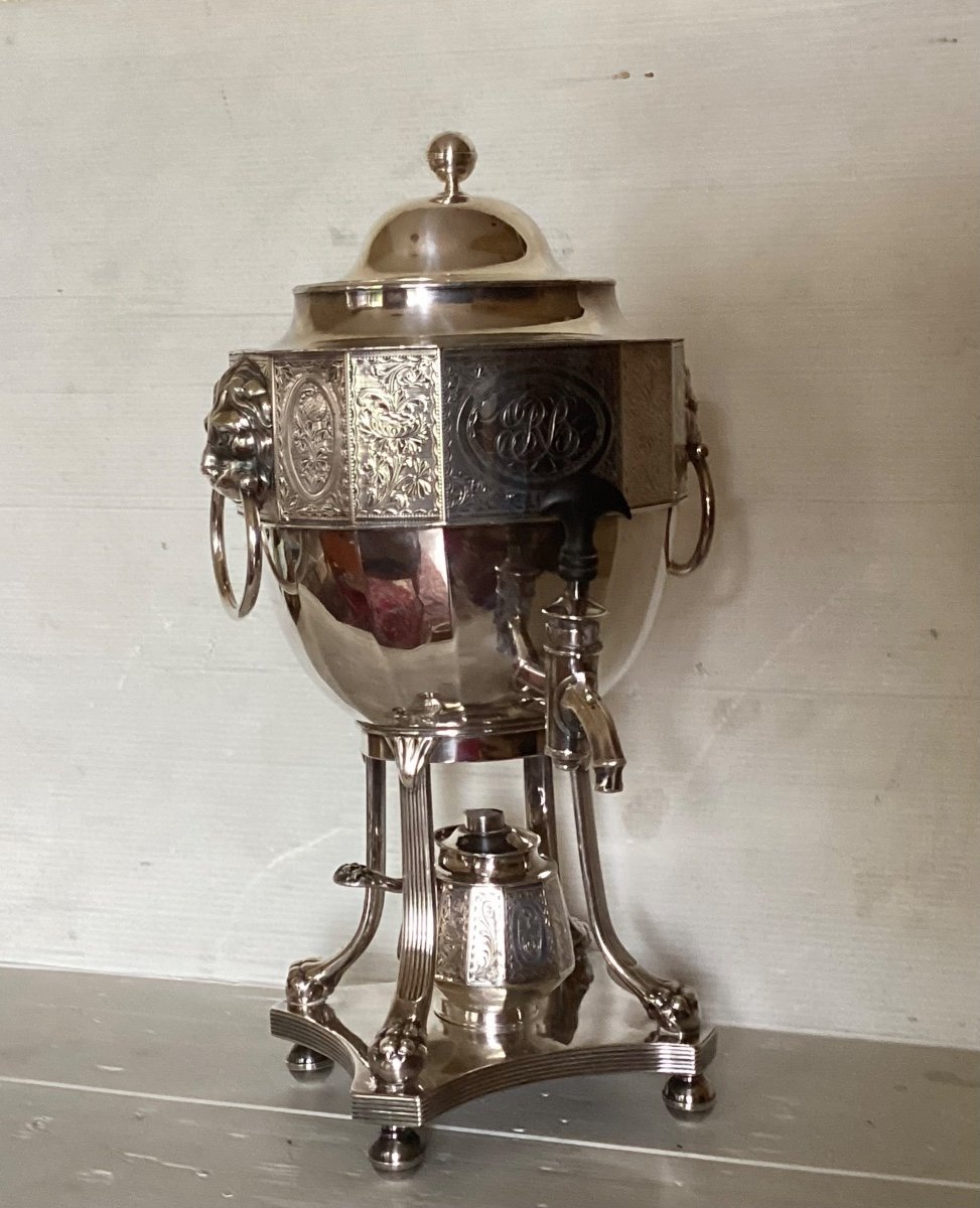 Samovar Sterling Silver 19th