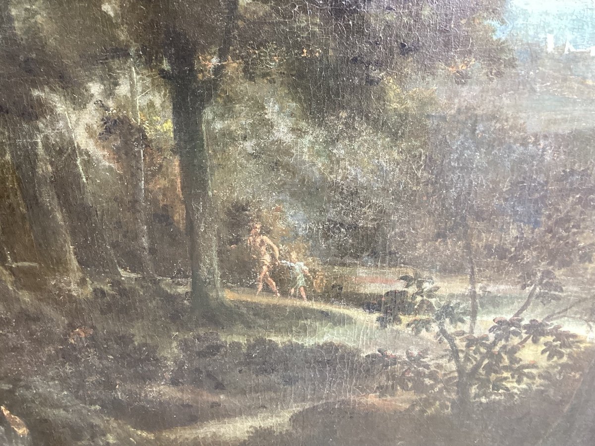 Claude Gellée Or Claude Le Lorrain Important Painting-photo-2