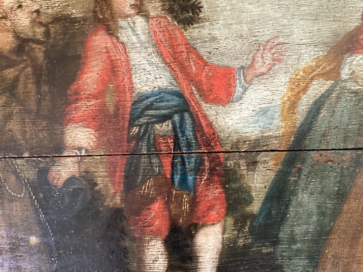 Painting On Panel 17th -photo-6