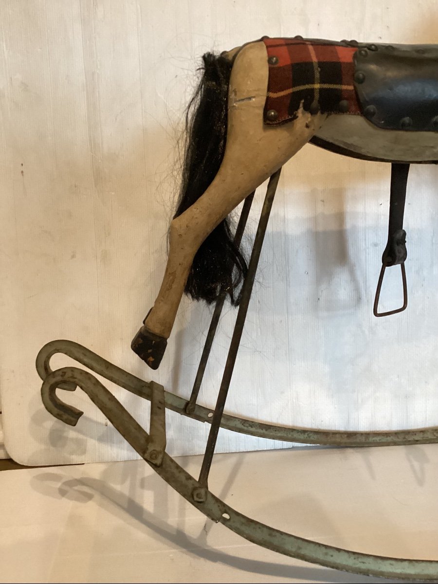 Cheval à Bascule 19ème -photo-6