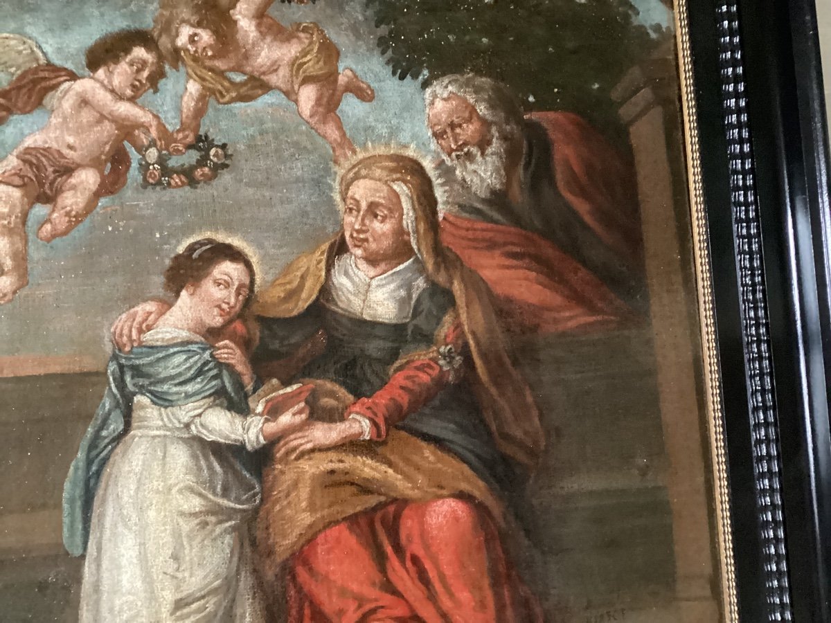 Pierre Van Lint Peinture Signée Et Datée -photo-1