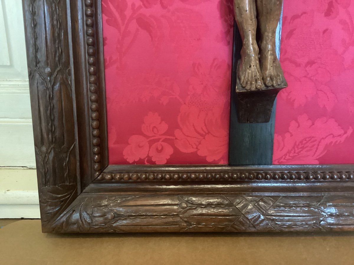 Wooden Framed Crucifix -photo-4
