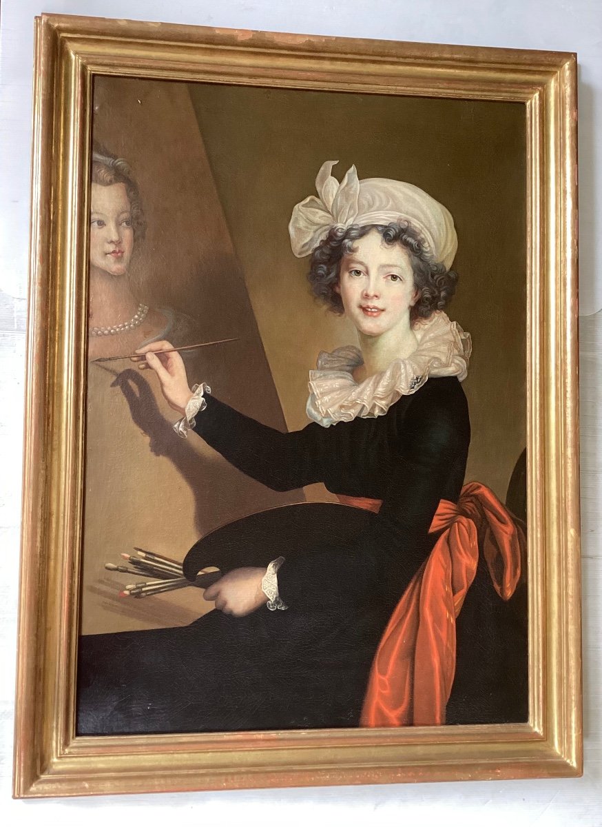 Louise-elizabeth Vigée Le Brun Self-portrait 