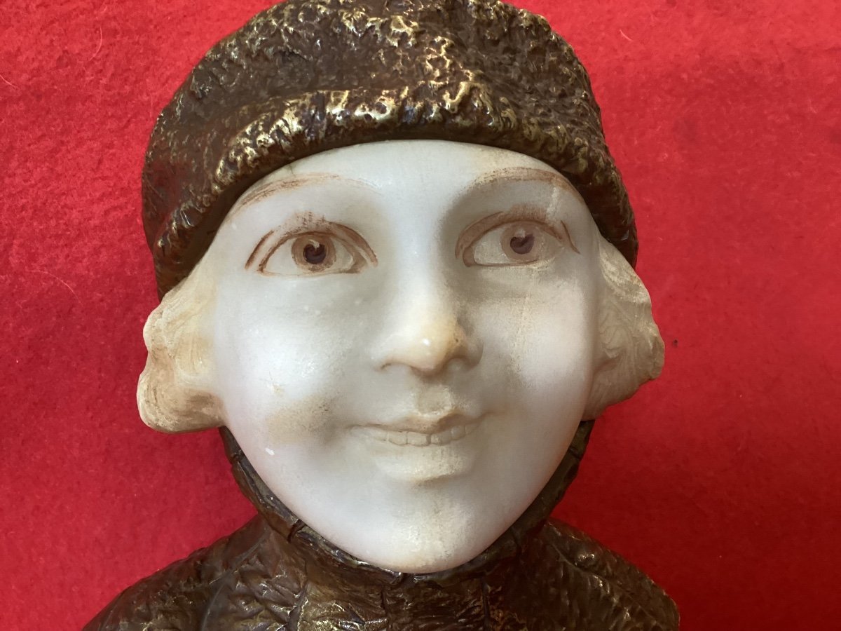 Bust Of A Young Girl 1930-photo-3