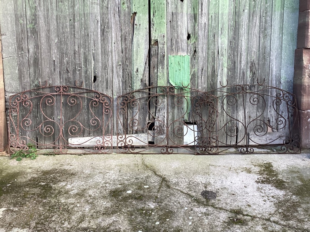Grilles En Fer Forgé 19ème 
