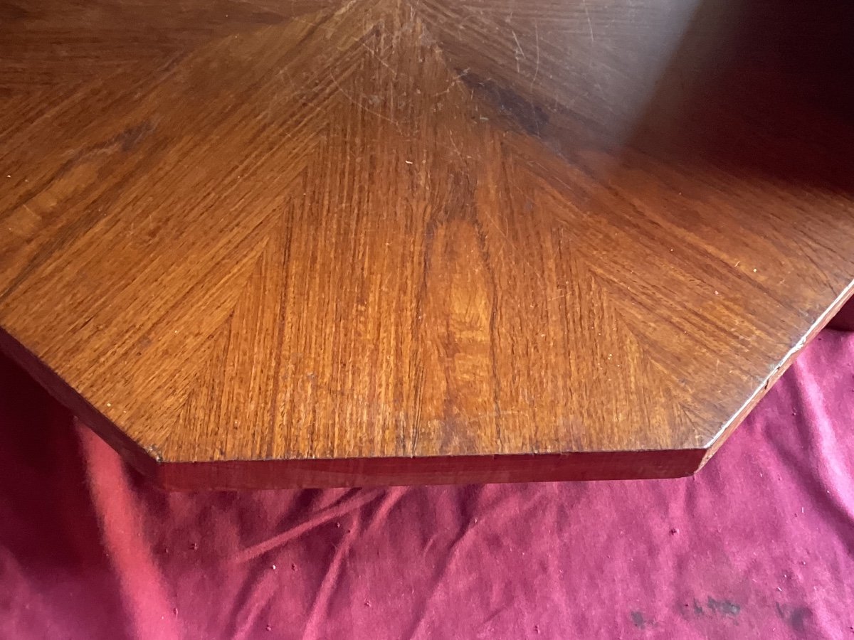Majorelle Art Deco Pedestal Table -photo-8