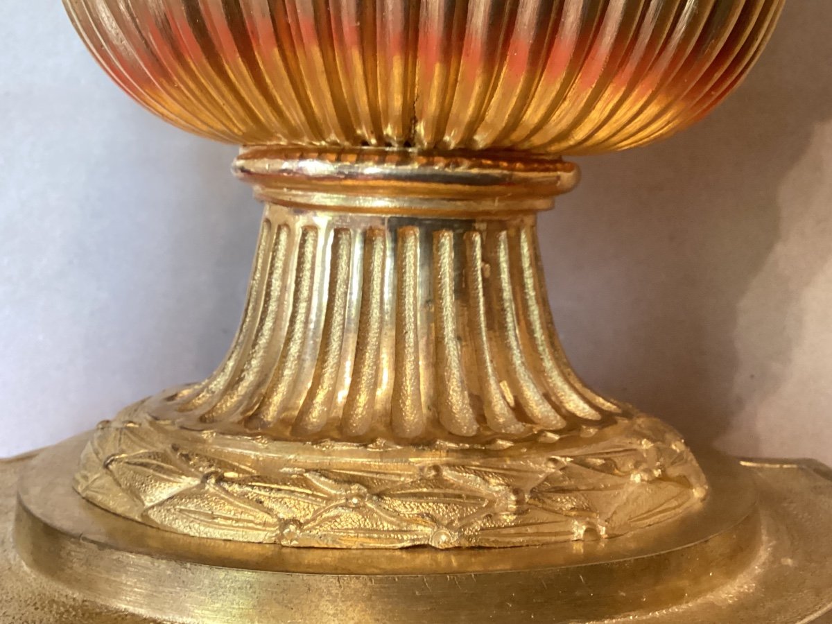19th Century Golden Clock -photo-2