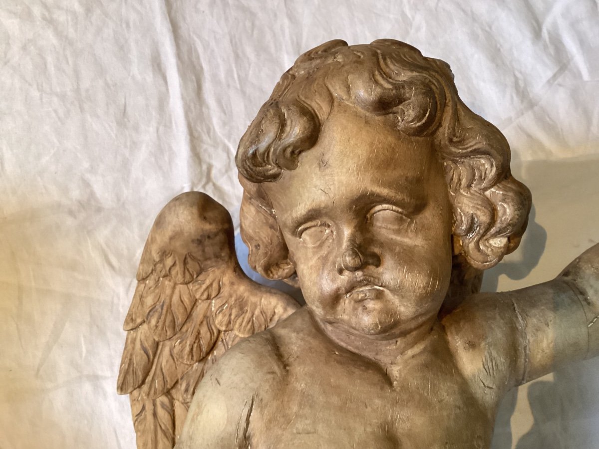 Paire d’anges XVIIIème -photo-3