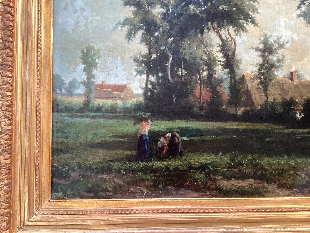 Gaston Lecreux 1846-1914 “landscape”-photo-2