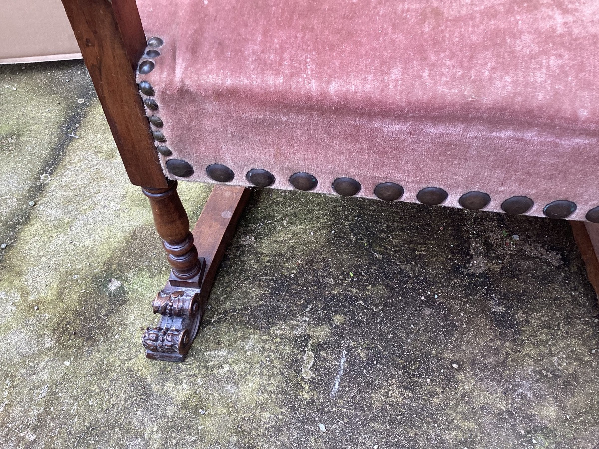 Fauteuil De Château 19ème -photo-2