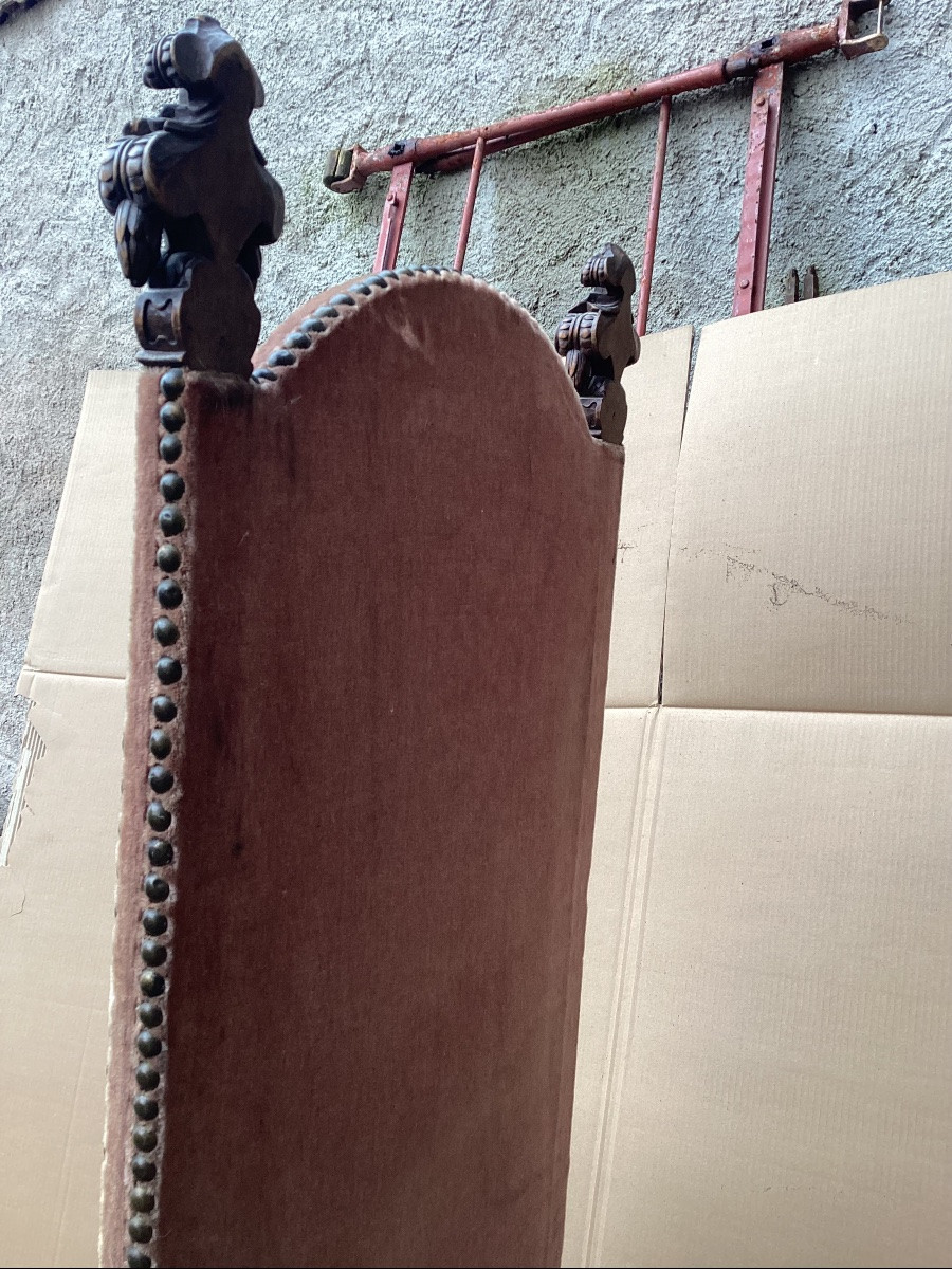Fauteuil De Château 19ème -photo-7