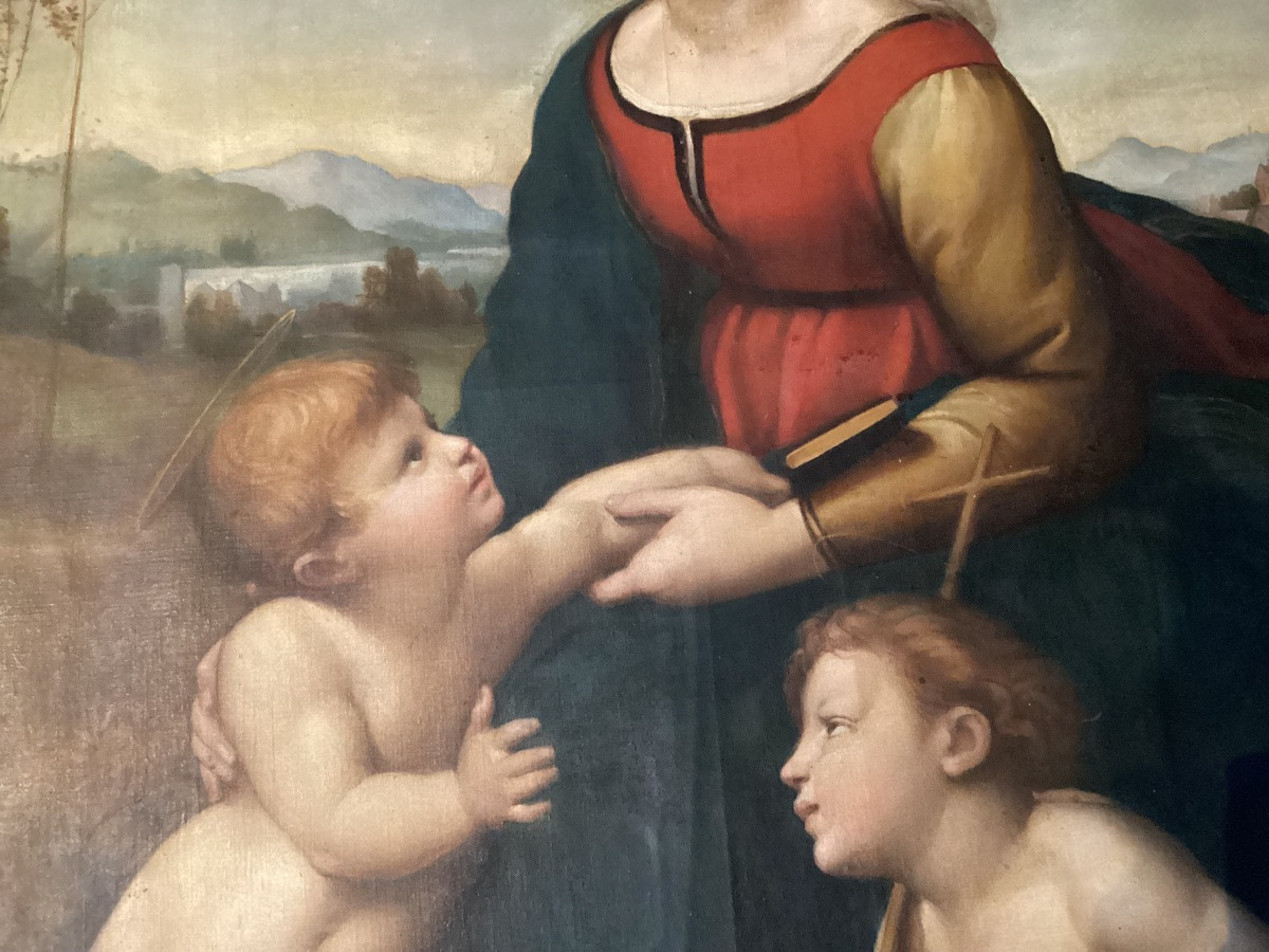 Raphael "virgin And Child"-photo-3