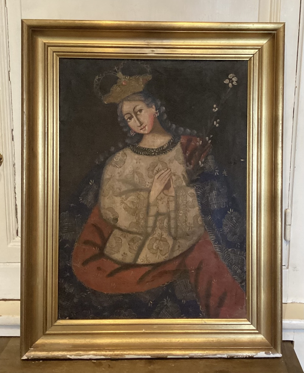 Peinture école De Cuzco 
