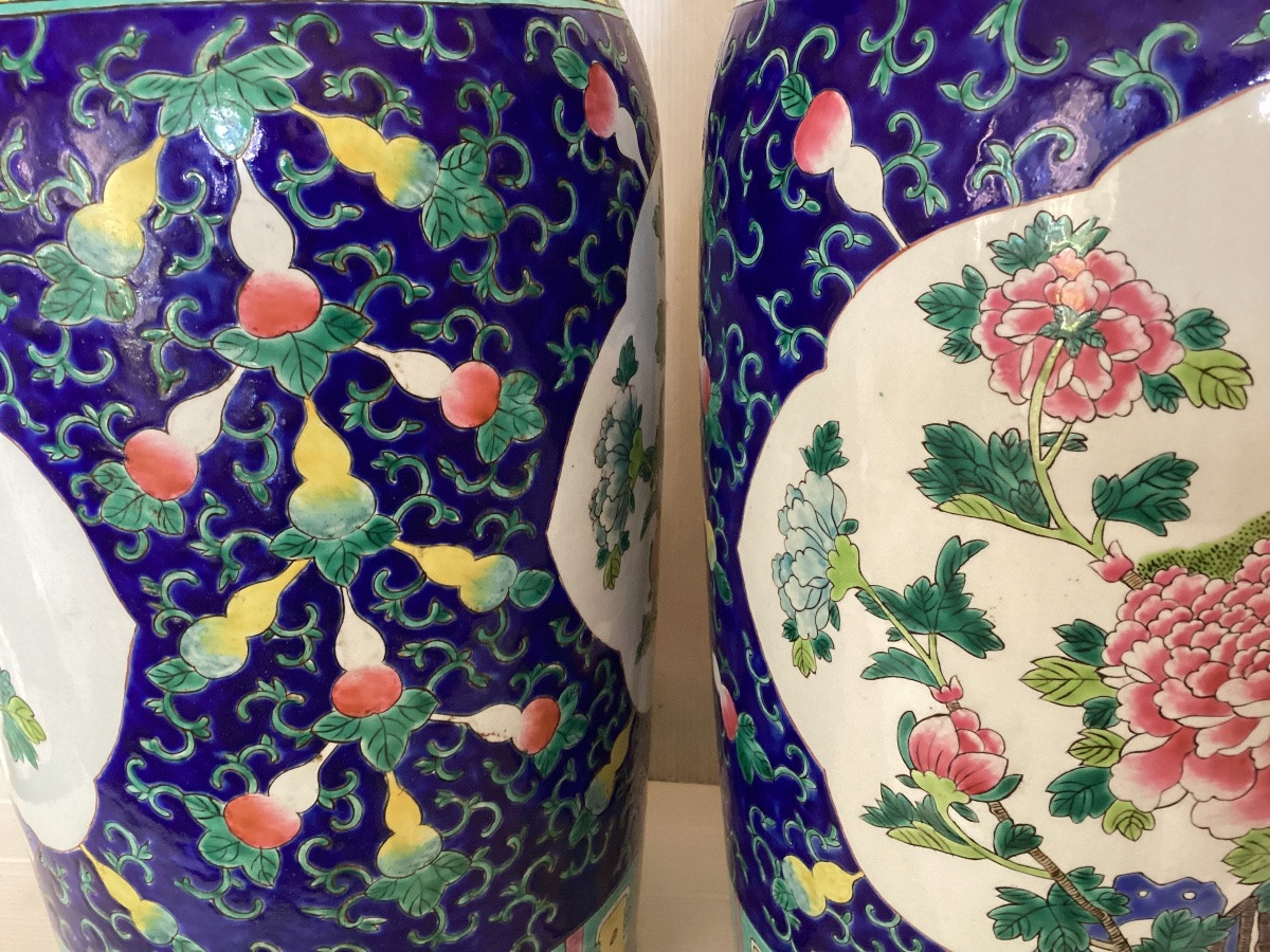Pair Of Chinese Porcelain Vases -photo-6