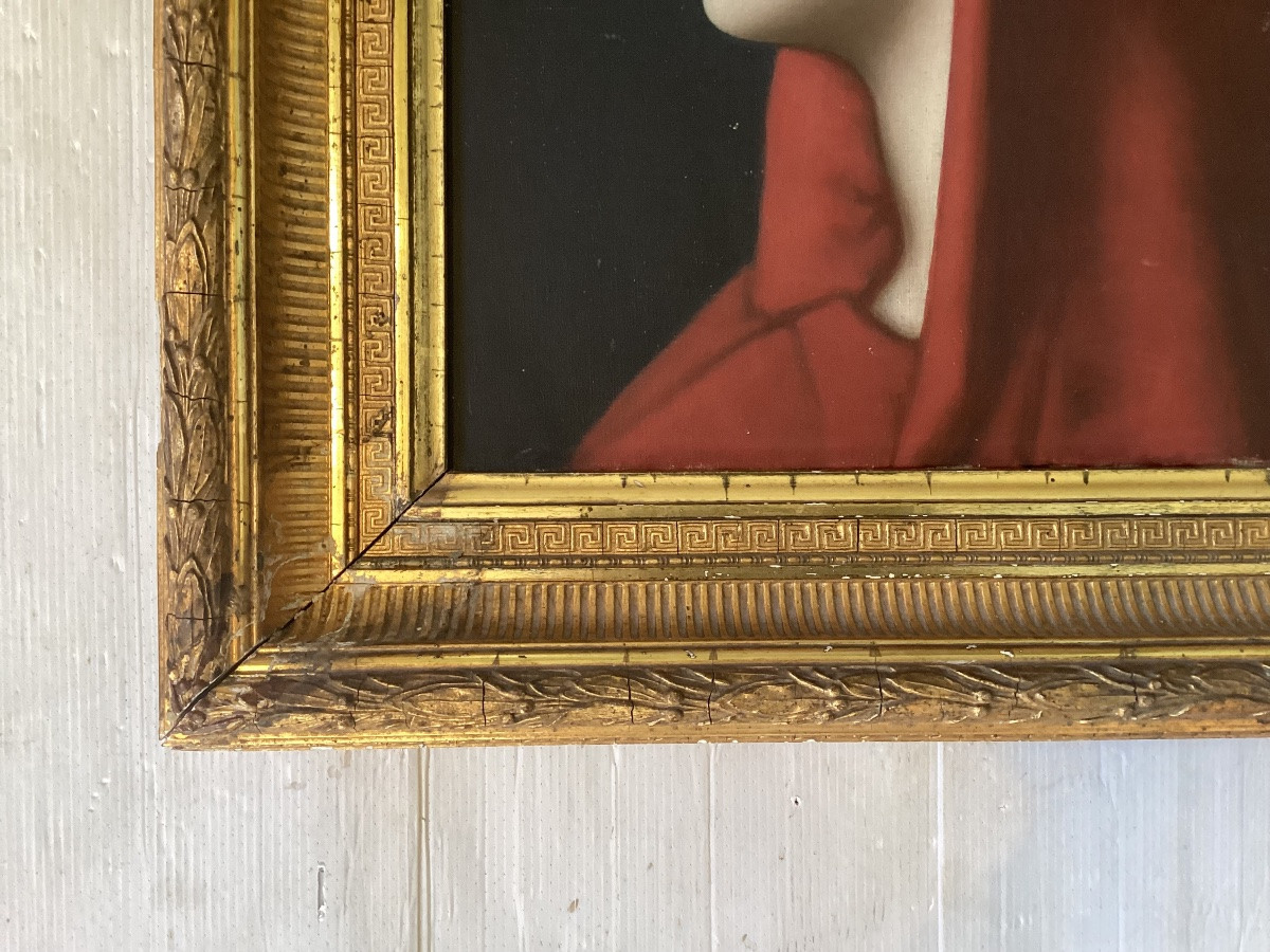 Henner Oil On Canvas "fabiola"-photo-2