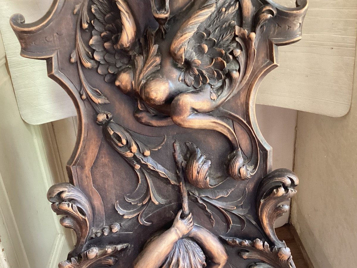 19th Century Carved Stool -photo-1