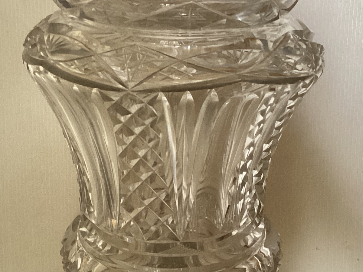 Drageoir en cristal taillé -photo-4