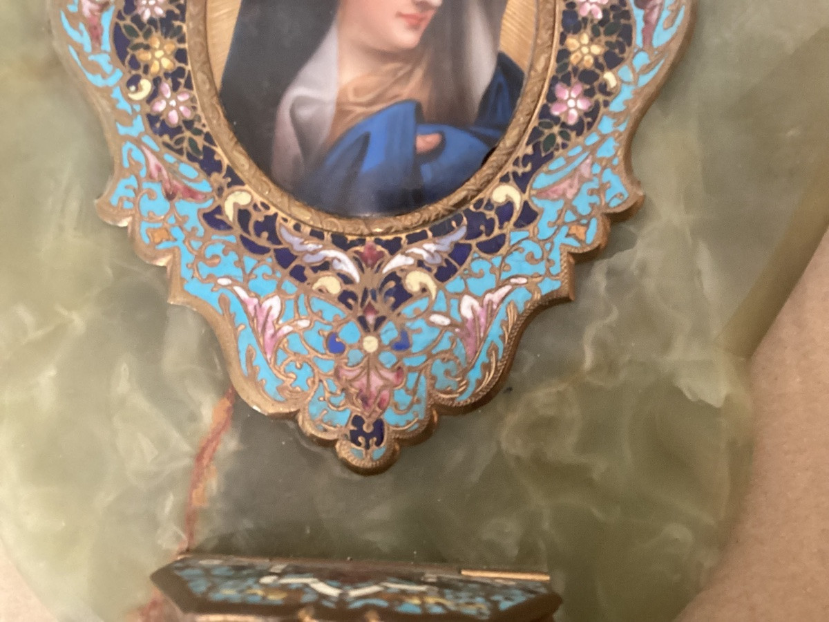 19th Century Quality Holy Water Font-photo-1