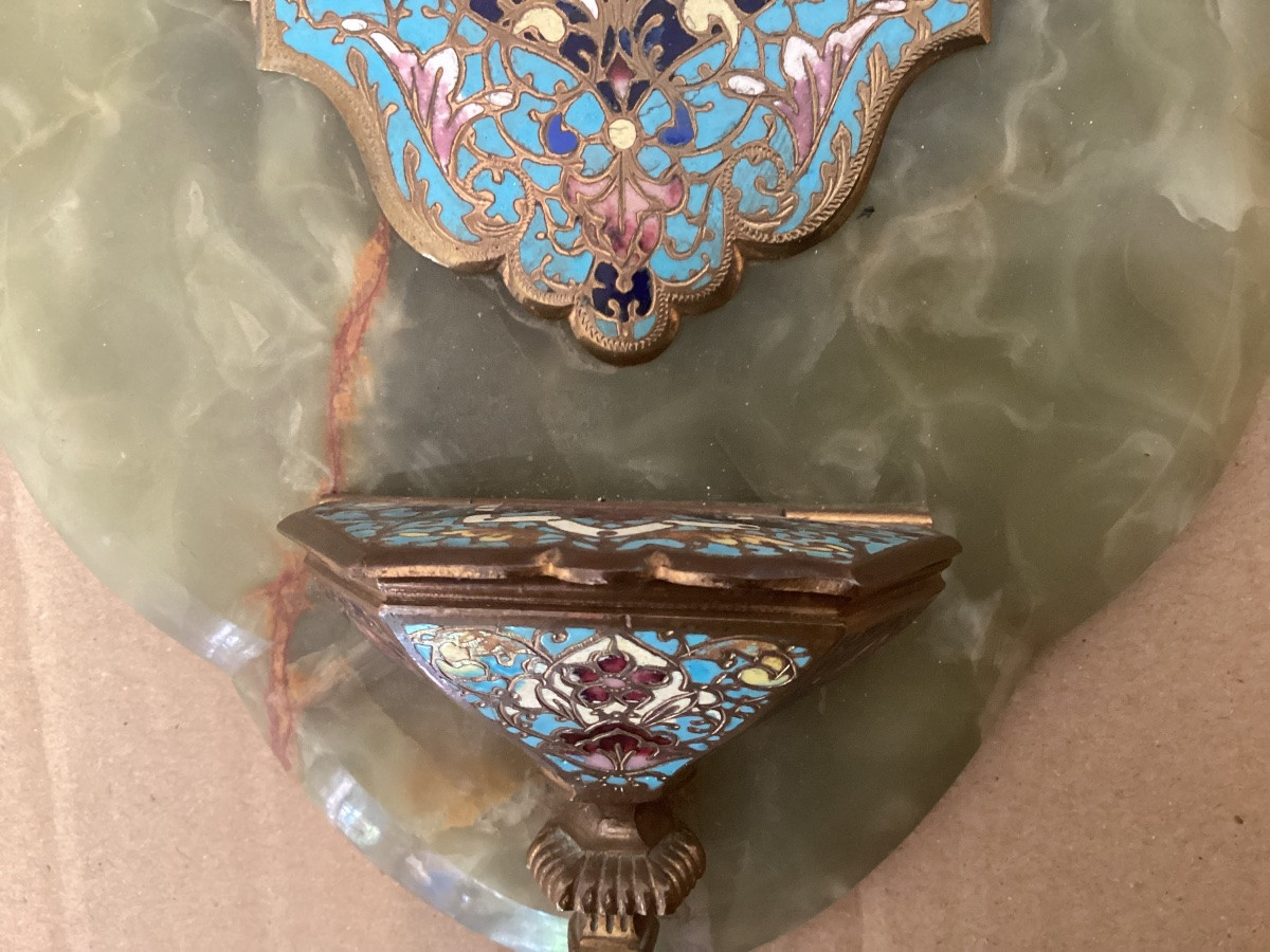 19th Century Quality Holy Water Font-photo-2
