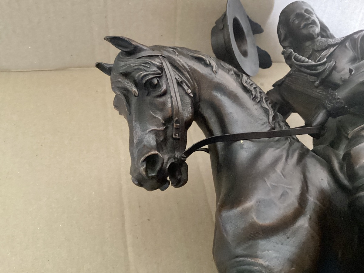 Bronze Equestrian Statue 19th Century -photo-8