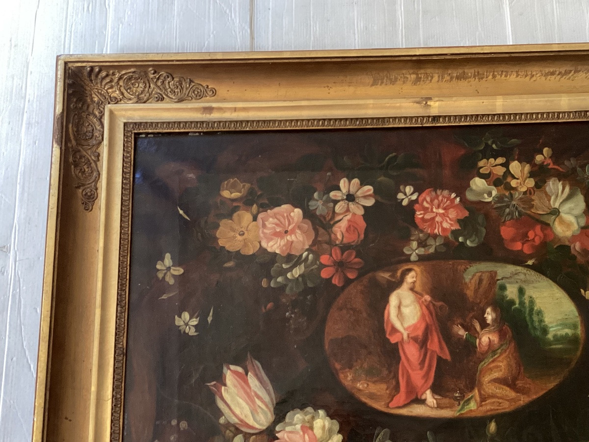 17th Century Flemish Religious Painting -photo-2