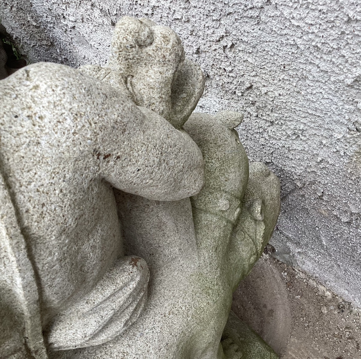 Granite Statue From The Early 20th Century -photo-6